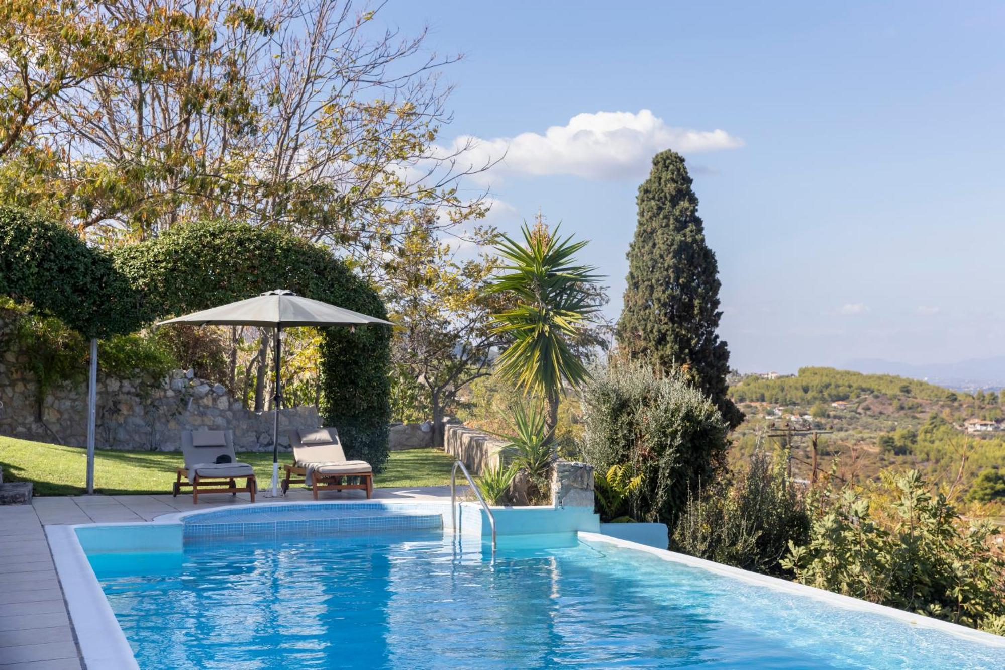 Villa Marrone Splendid Seaview Markopoulon Oropou Exterior foto