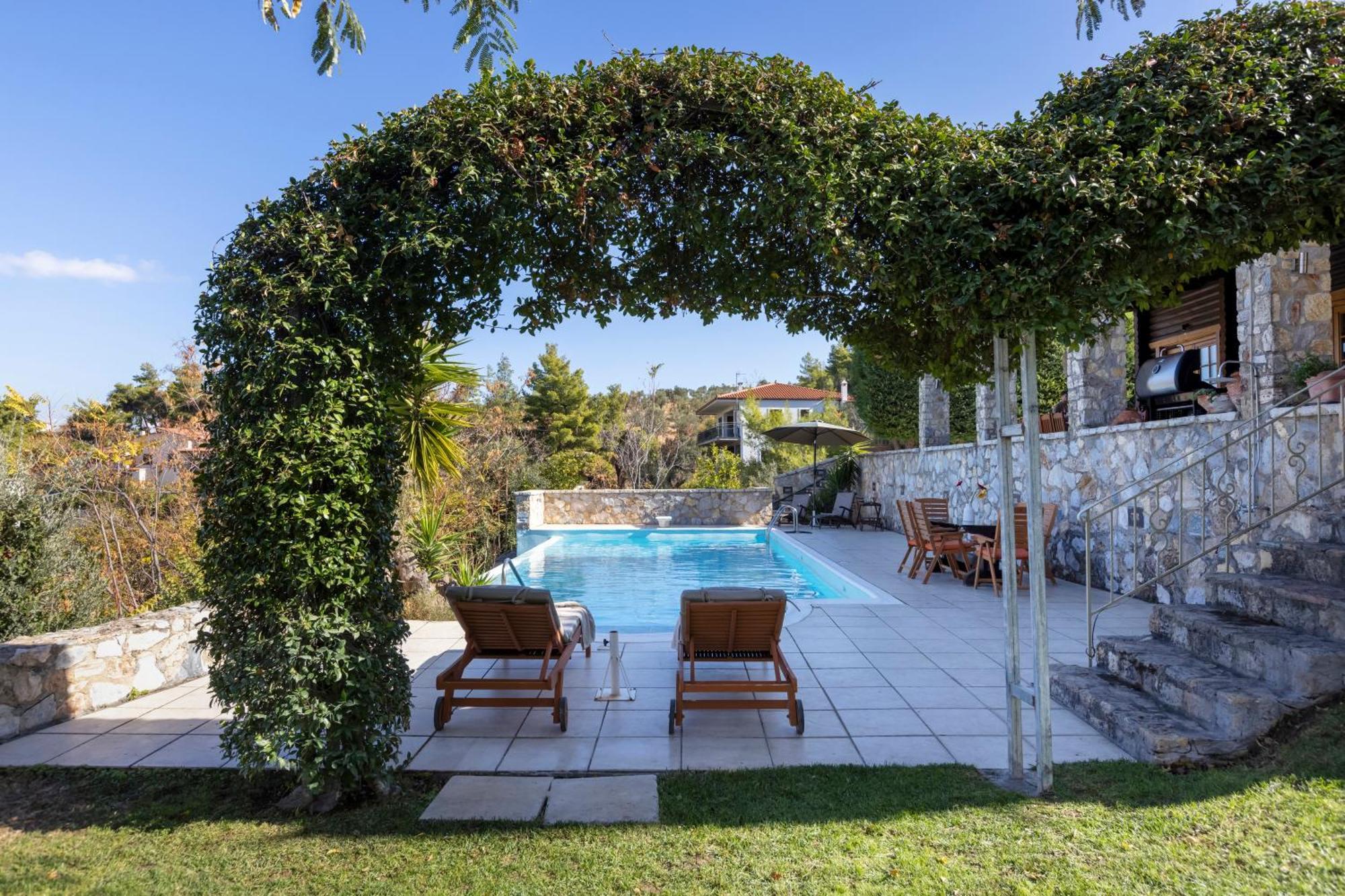 Villa Marrone Splendid Seaview Markopoulon Oropou Exterior foto