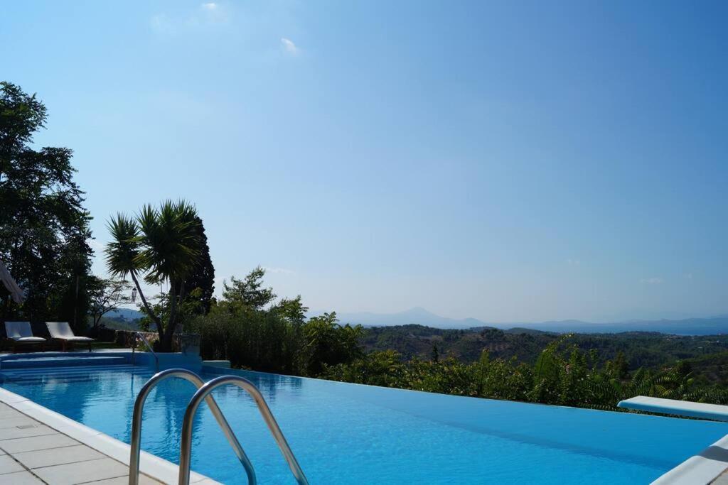Villa Marrone Splendid Seaview Markopoulon Oropou Exterior foto